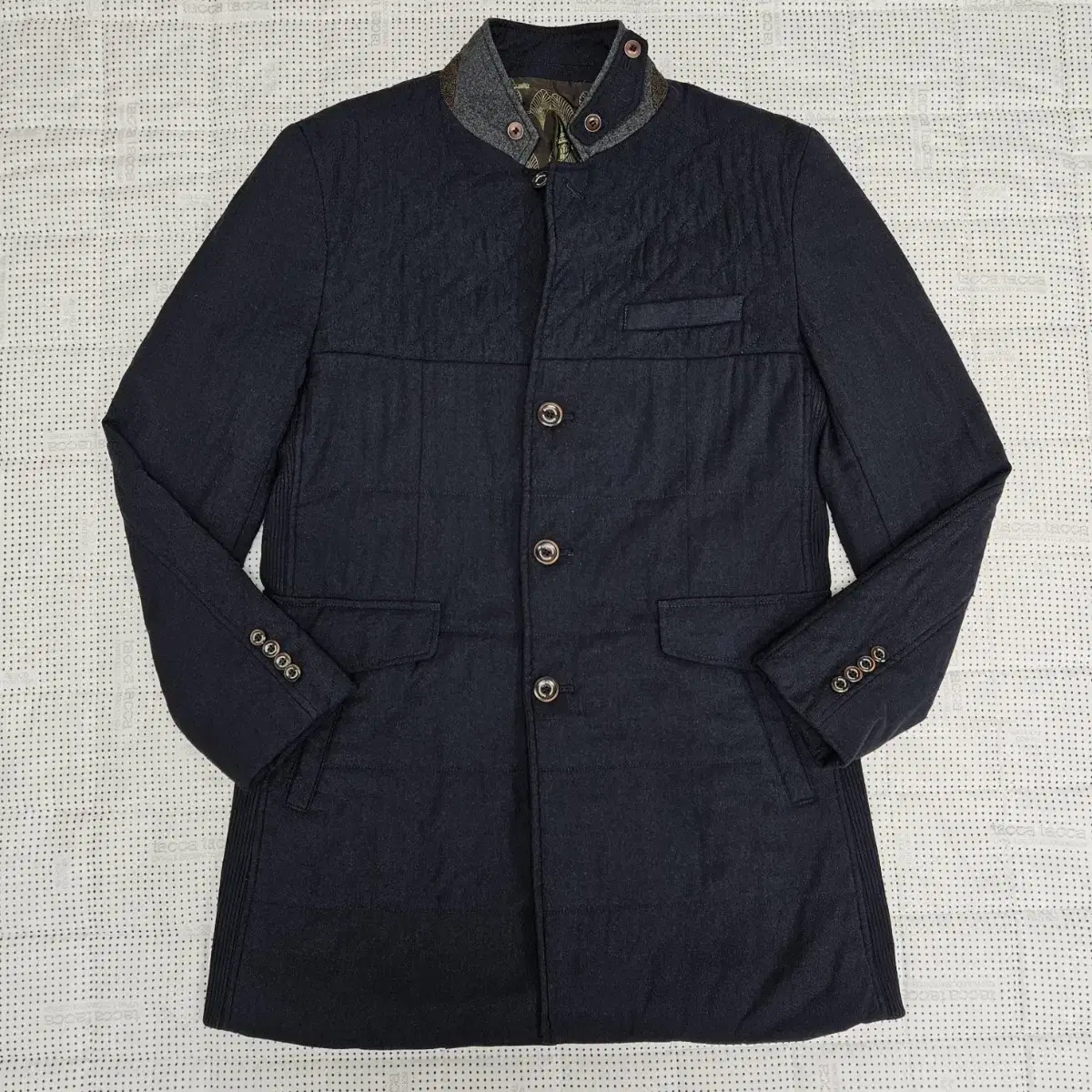 Basso Homme Quilted Coat Men100