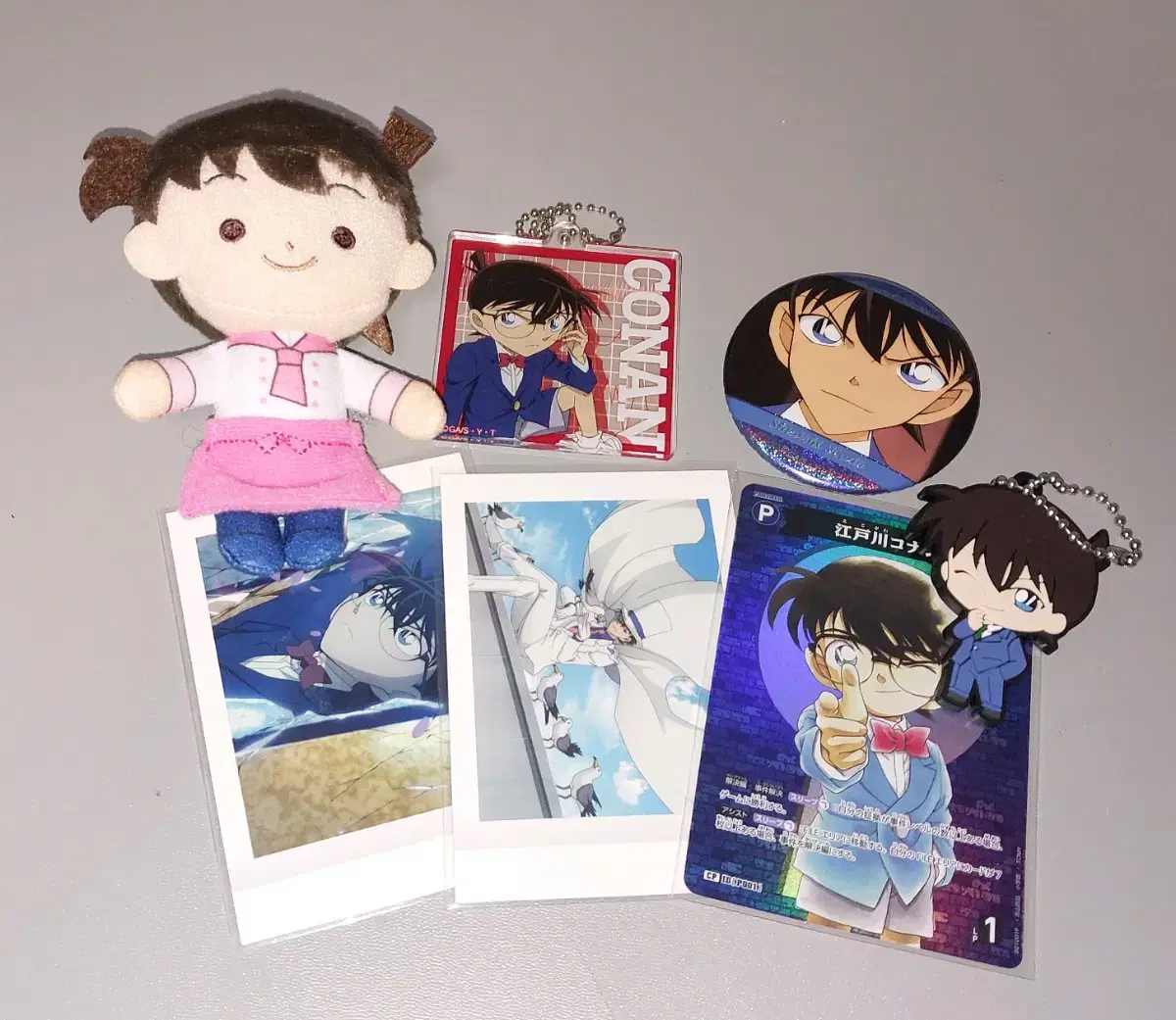 Kadmae) Detective Conan Kudo Shinichi Gokudo Kid Jiryu Nui Goods bulk WTS