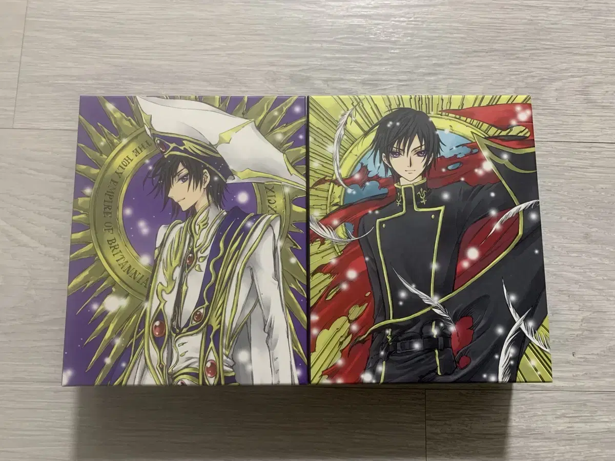 Codengear's Lersch of Vahn 1st and 2nd limited edition blu-ray box sold