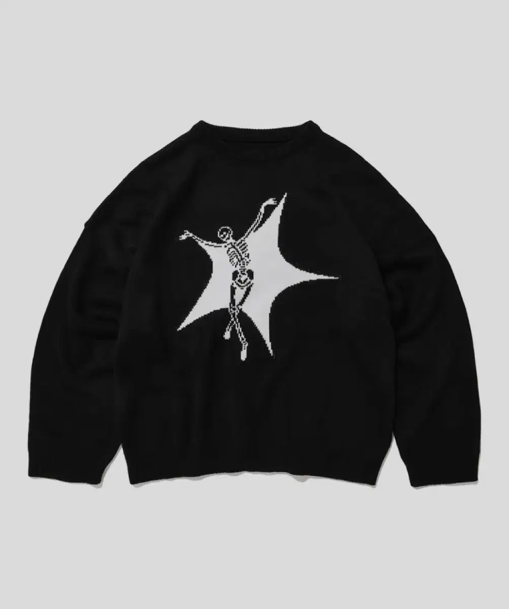 SKULL STAR knit in suede (size m)