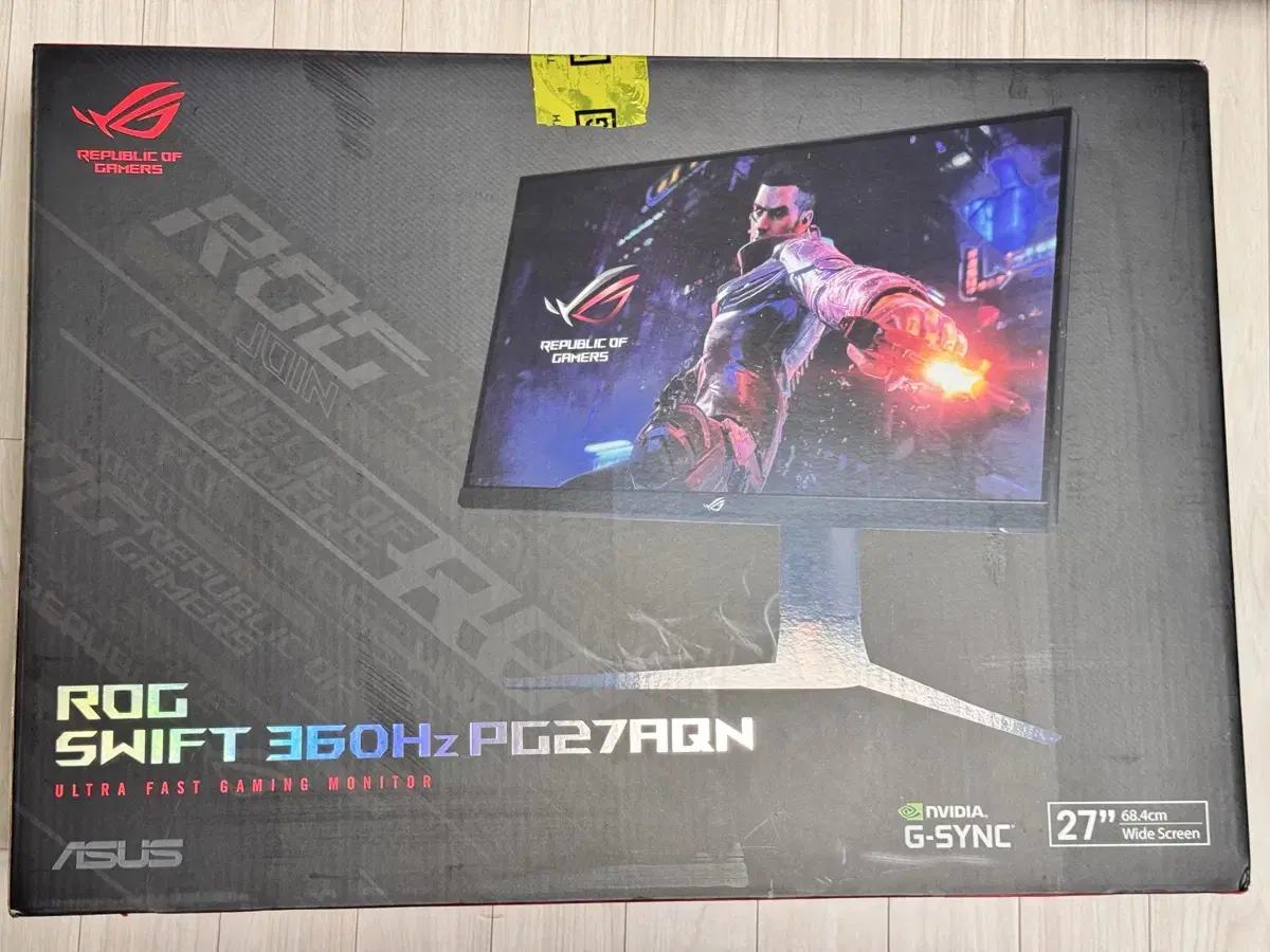 asus rog swift pg27aqn 모니터 팝니다.