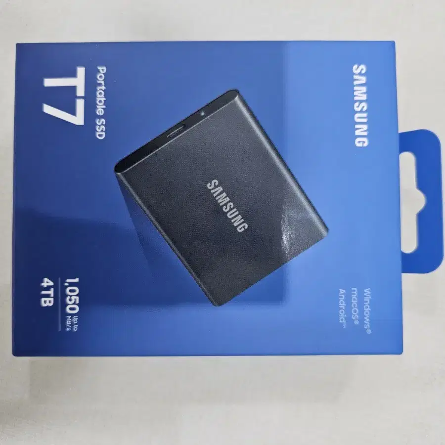 [새상품] 삼성 외장 SSD T7 4T