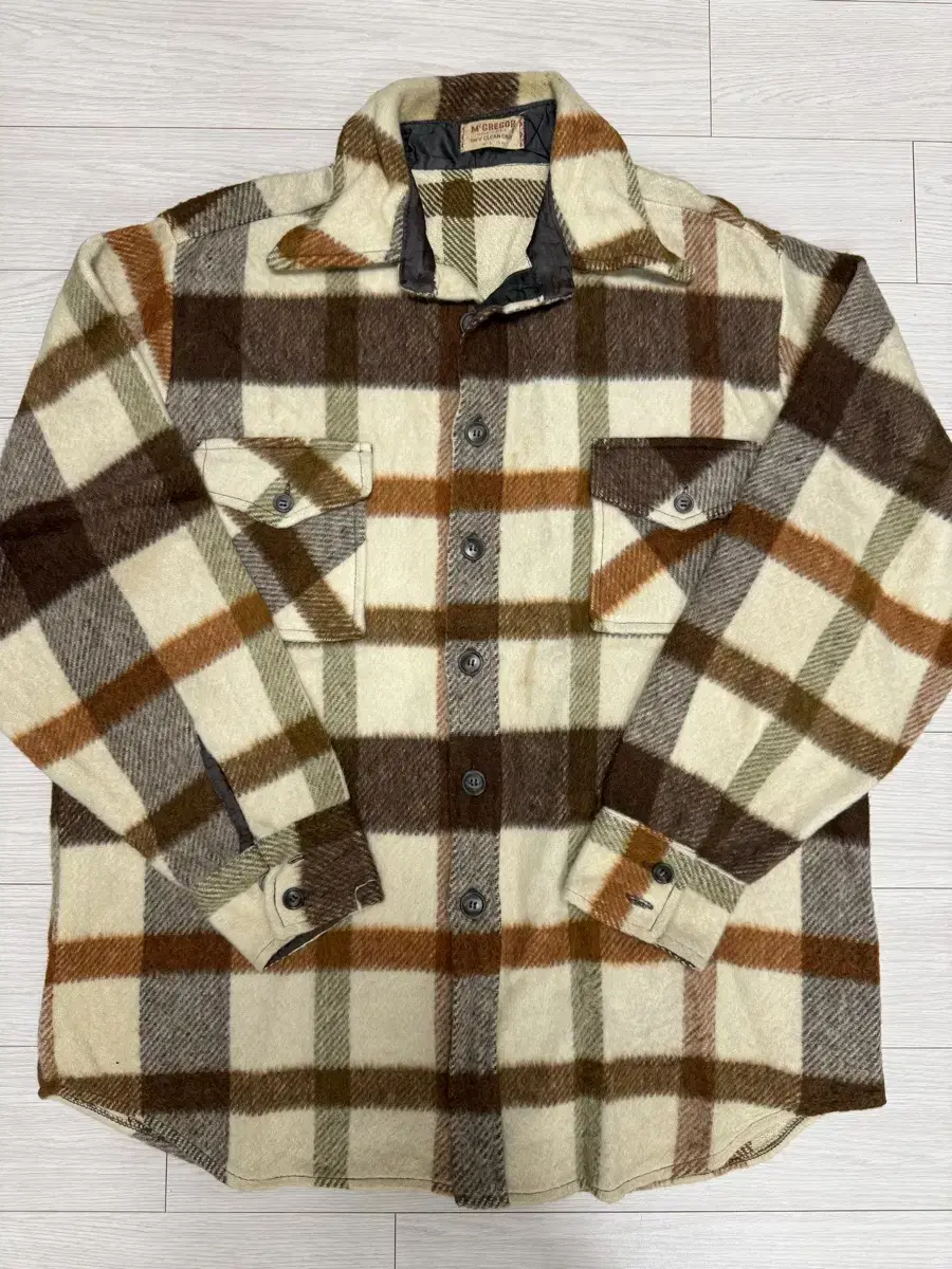 70s McGregor Flannel Shirt Jacket