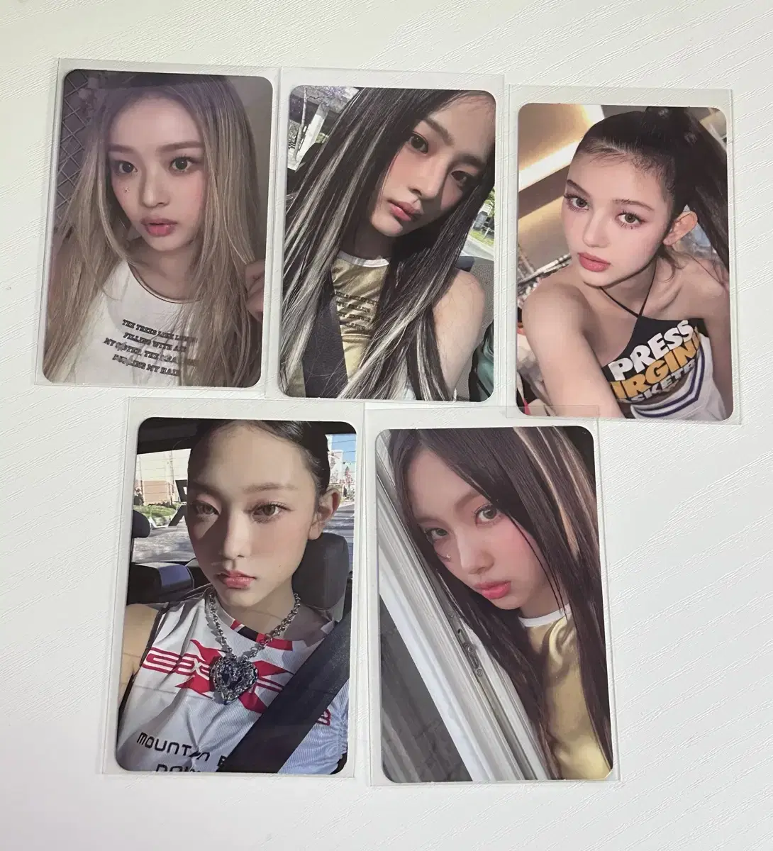 New Jeans Supershay broadcast photocard Broadcast pre-order benefit Photo Card NewJeans hanni Haerin