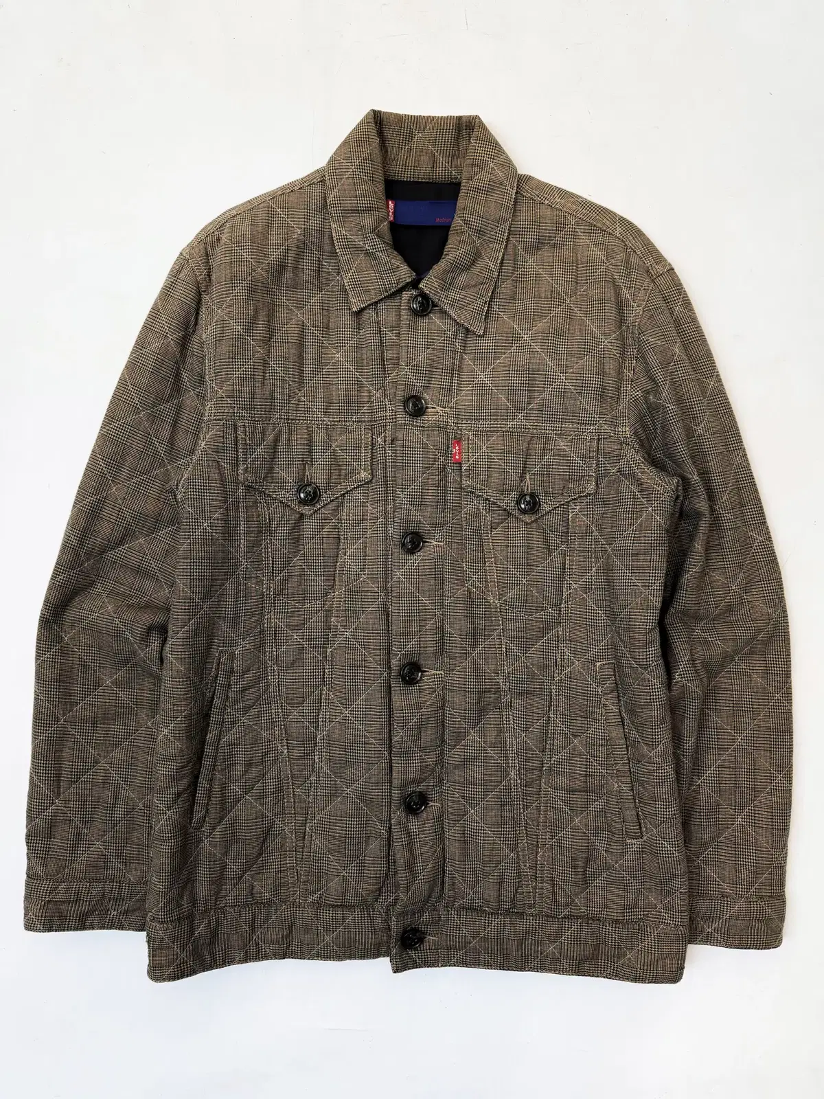 Levi's Moving Onda Qualified Check Trucker Jacket