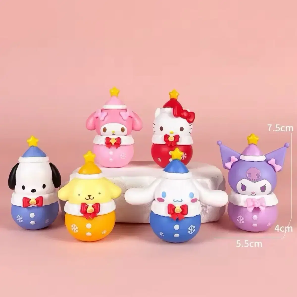 Sanrio Christmas Figures