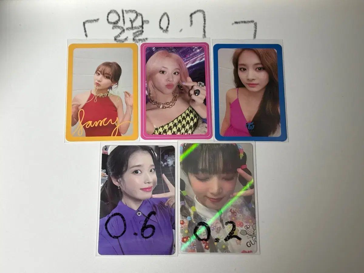 Twice iu yena photocard Transferred to