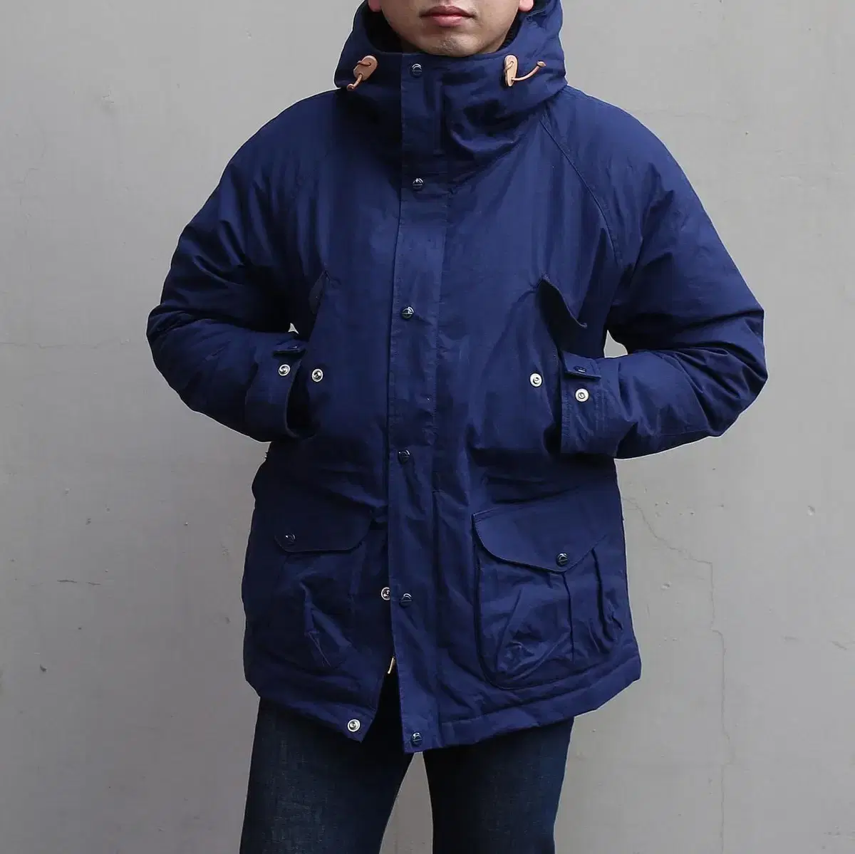 Manipatura Ceccarelli Fisherman Parka Navy 40SIZE