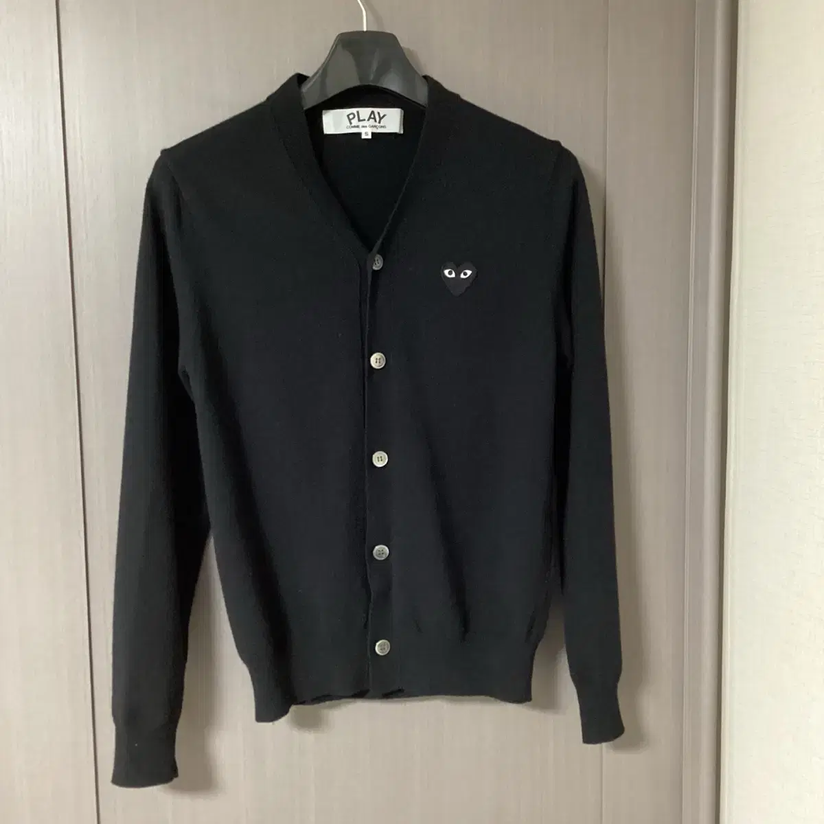 Drop 3) Comme des Garçons Cardigan Black S 95