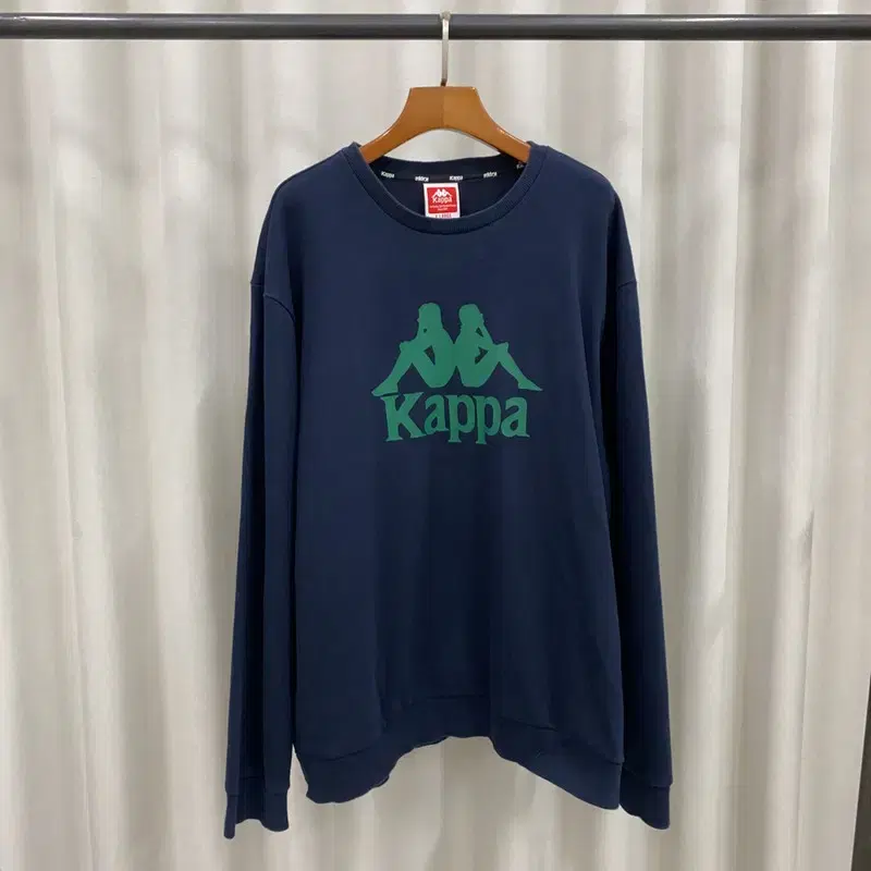 Kappa Big Logo Sweatshirt Man to Man 105 A07380