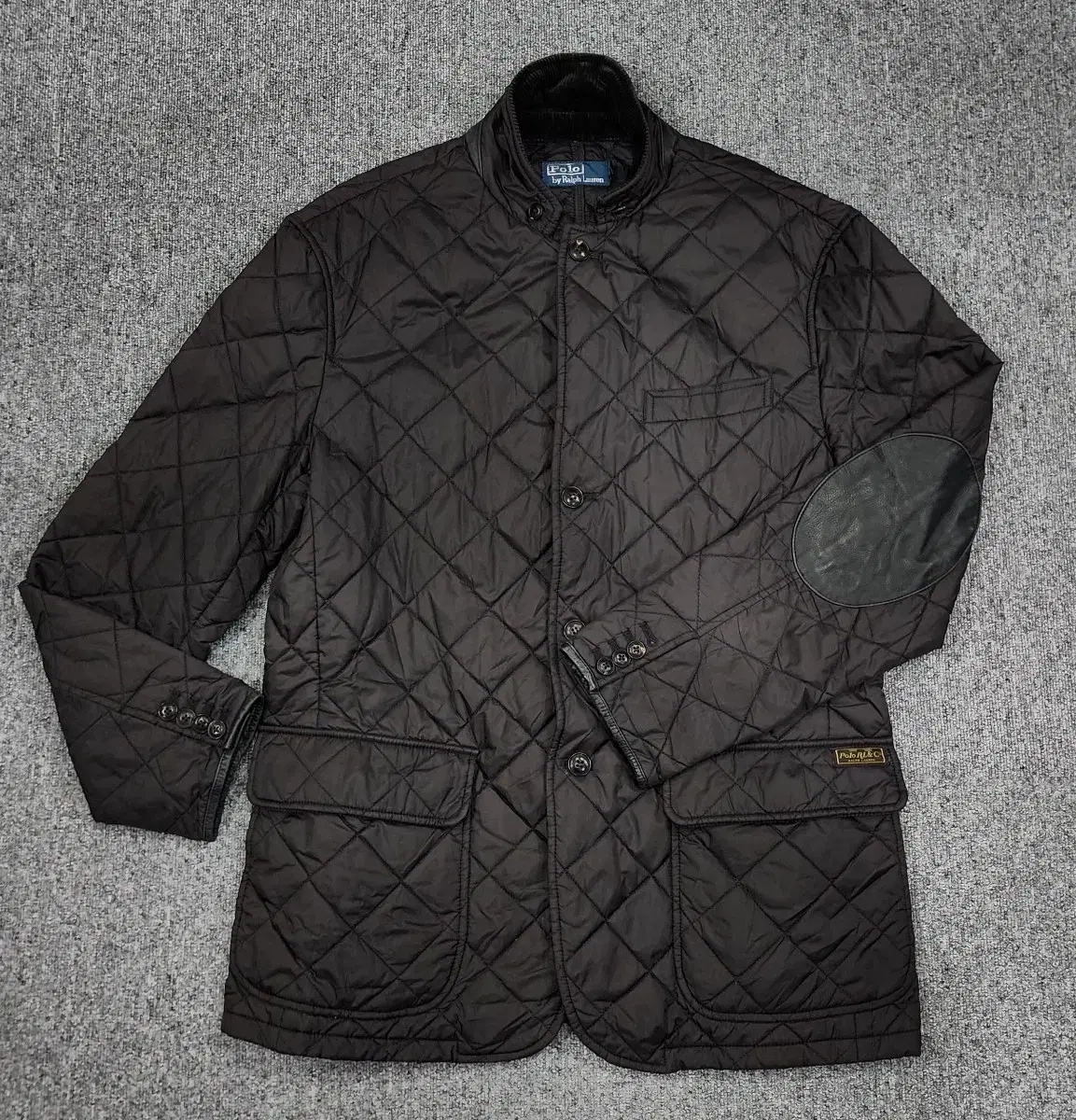 Polo Ralph Lauren Elbow Leather Patch Quilted Jacket XL