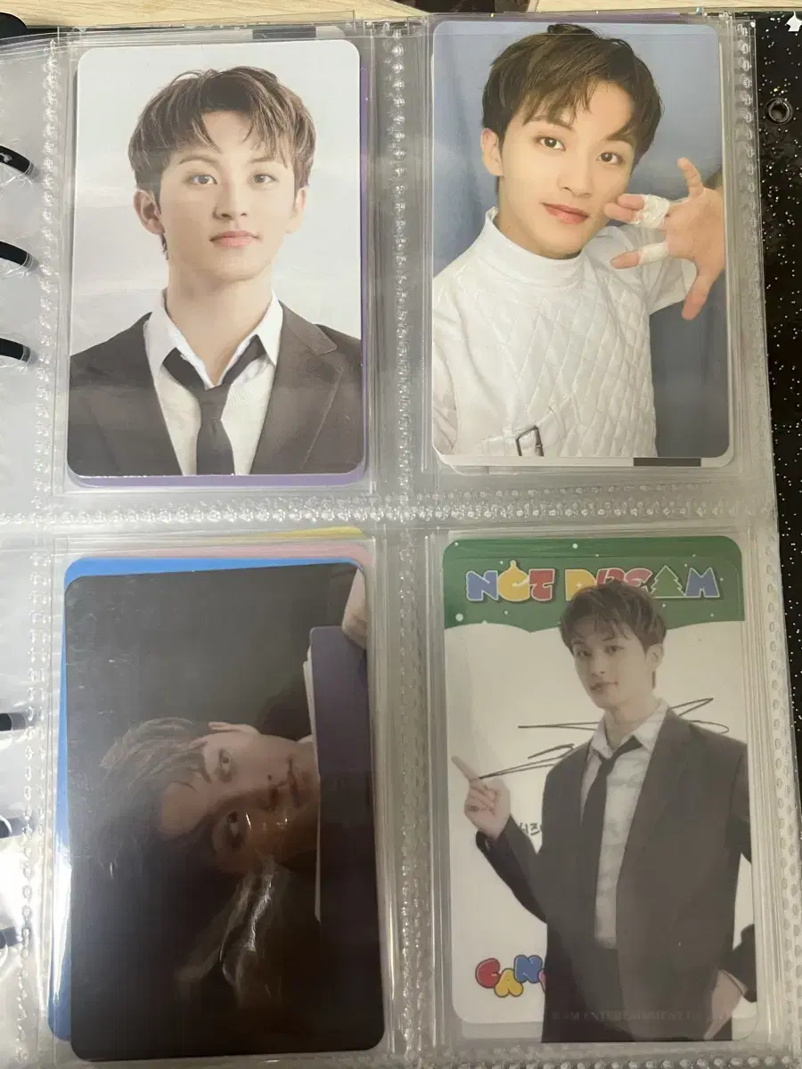 nct dream mark 2023 season's greetings photocard seasons greetings sig