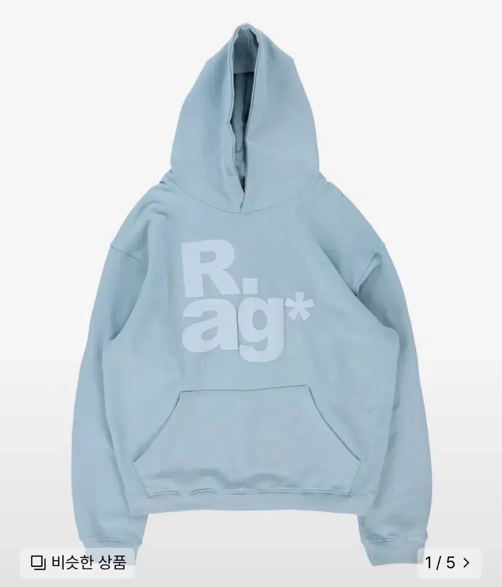 더콜디스트모먼트 후드티 TCM rag hoodie 스카이 블루 컬러 판매