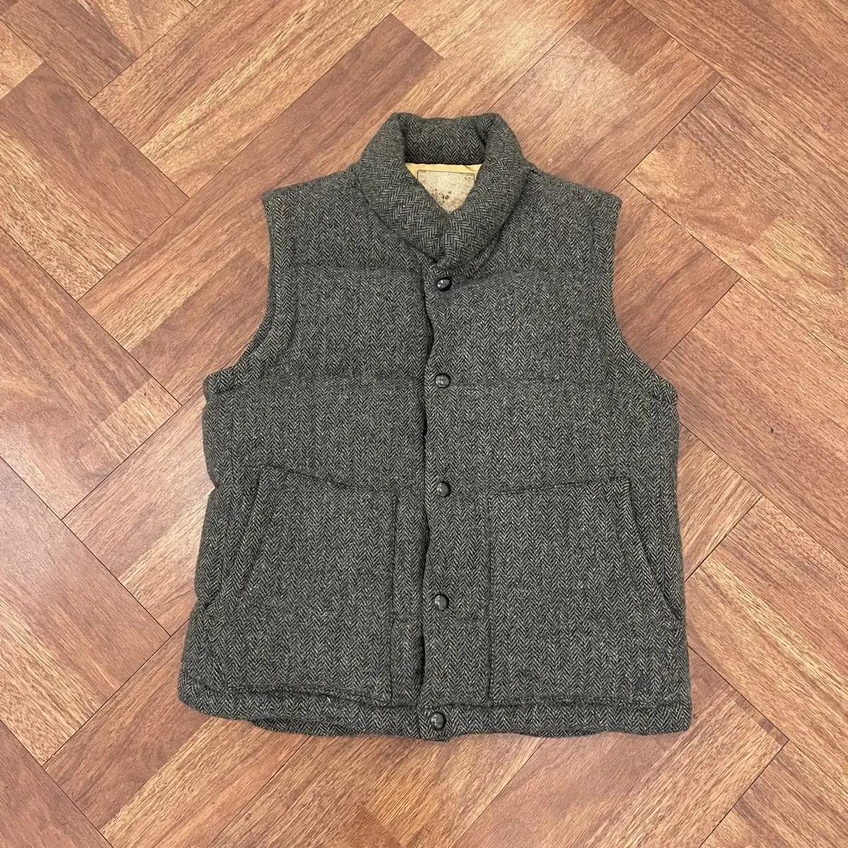 Beanpole Herringbone Padded Vest