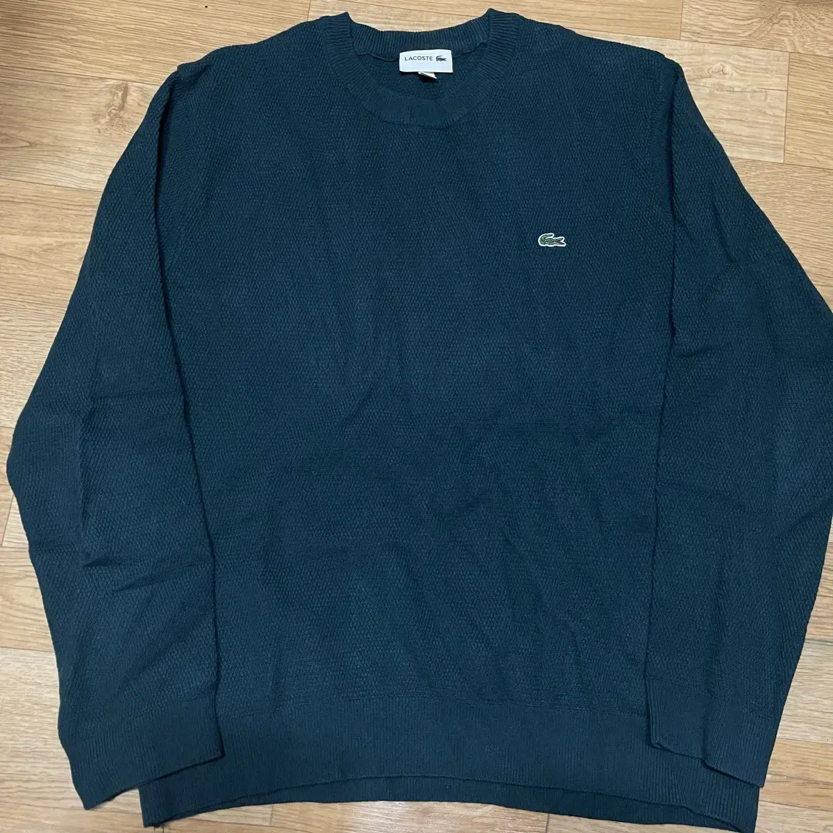 Lacoste Knitted Sweater Green size 105