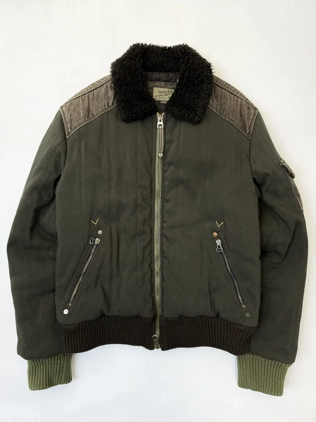 Energie Two-Way Sherpa kara Flight Bomber Jacket