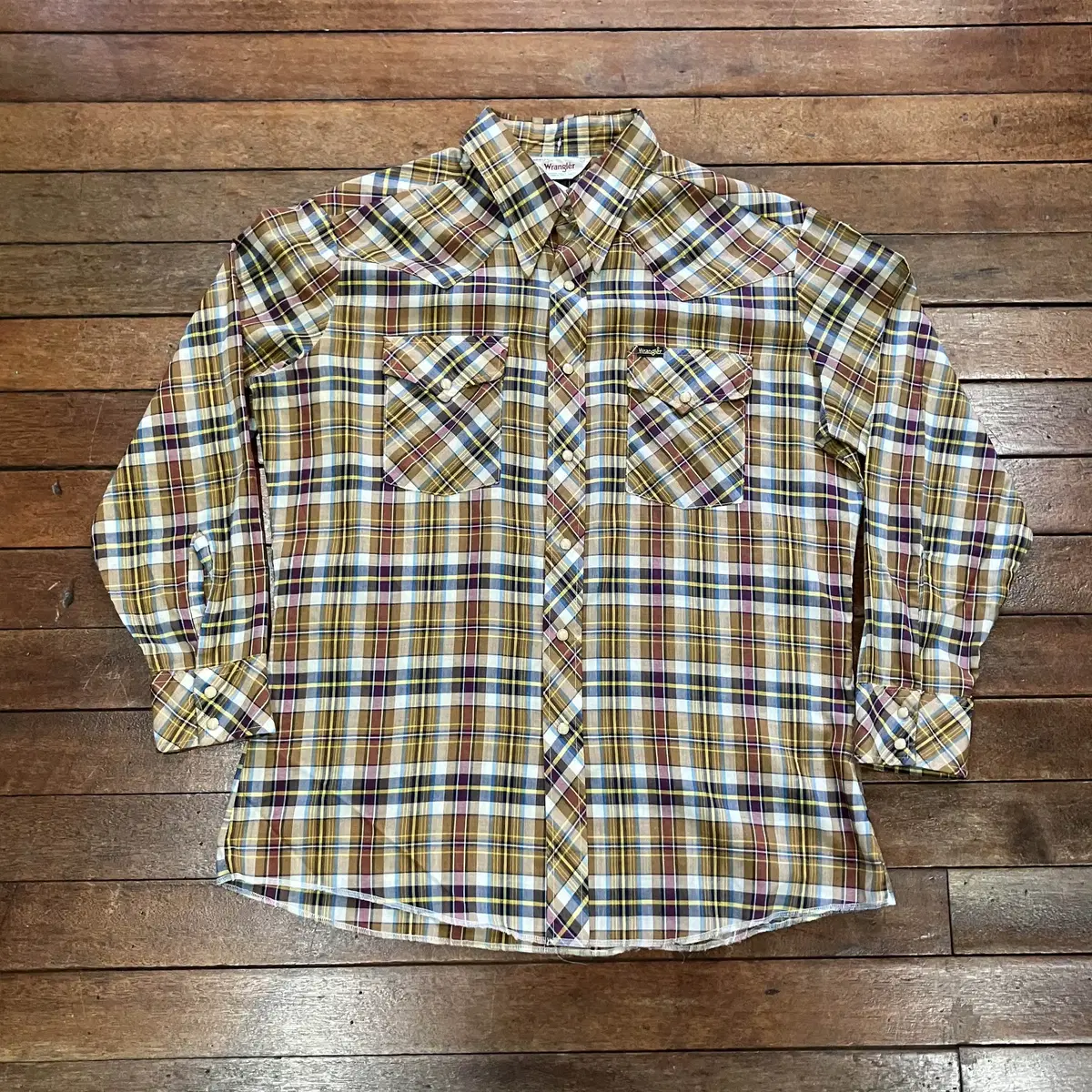 Wrangler Check Western Shirt