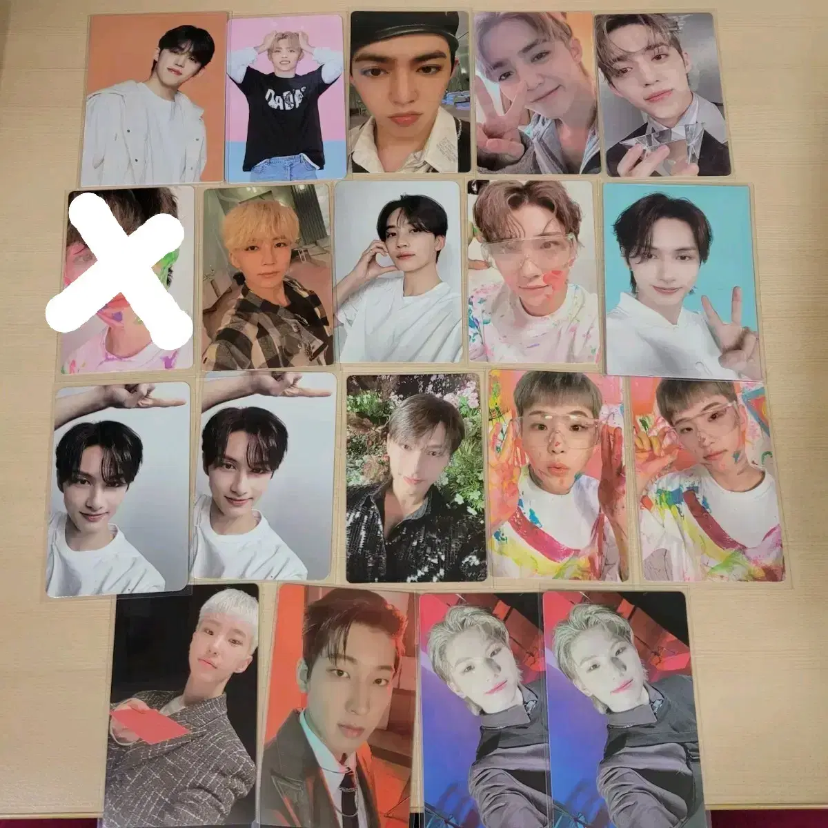 seventeen photocard wts s.coups jeonghan joshua jun hoshi wonwoo woozi the8 dk