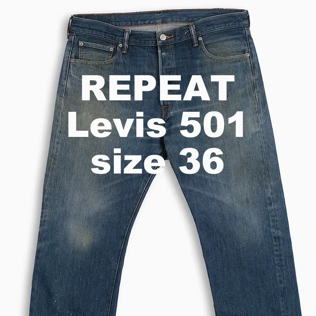 Vintage Levi's 501 Jin Blue 36 Inch LV50136431