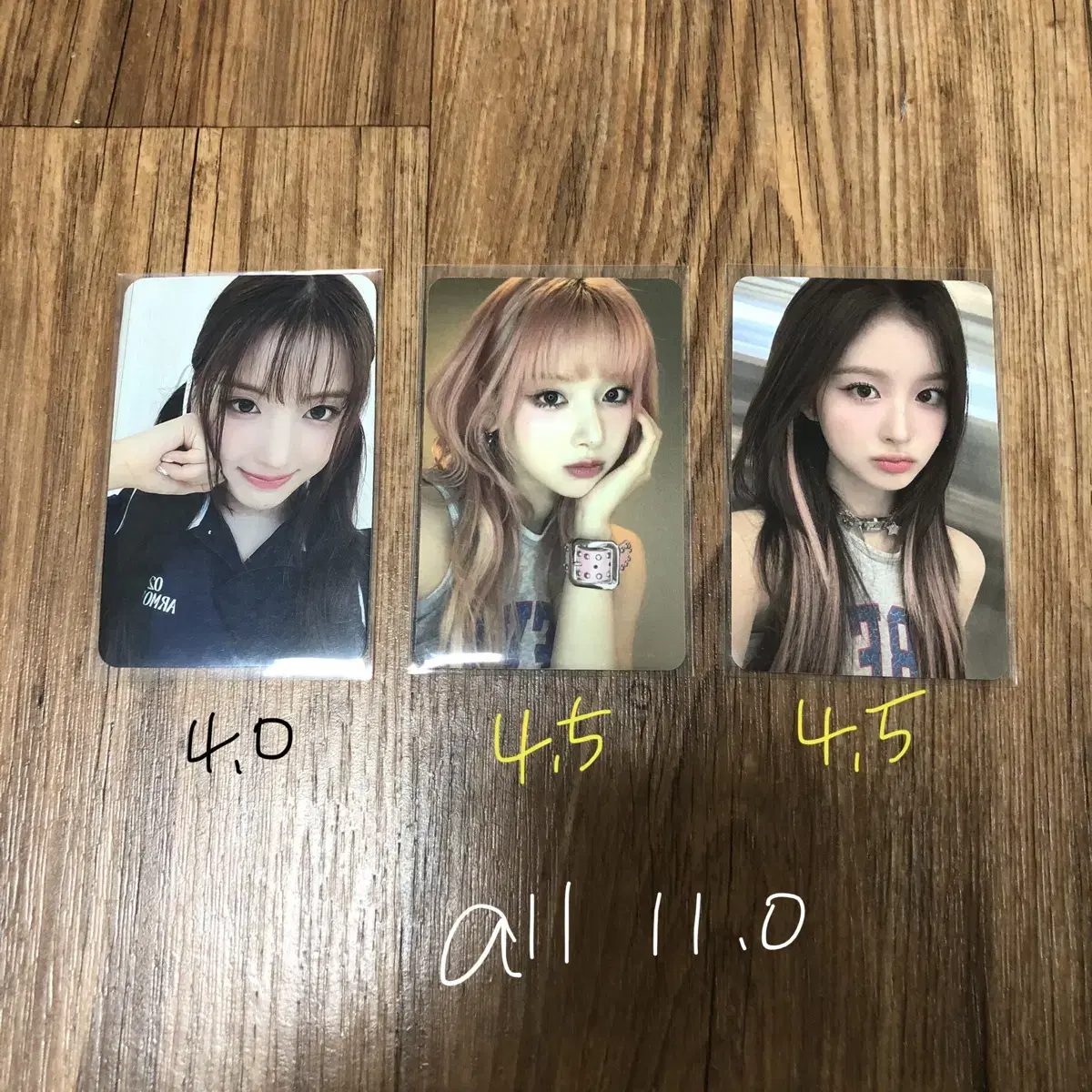 Nmixx jiwoo sullyoon photocard wts sell ld applemusic apple music fansign Demamu