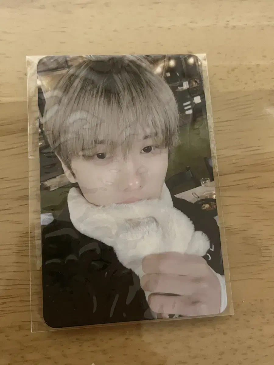 NCT Dream Shawl jisung photocard