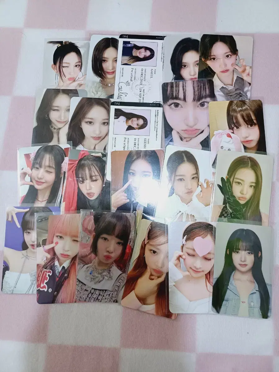 Ive photocard bulk sell Chapter 21 Ermak Id Minnie Sisseking