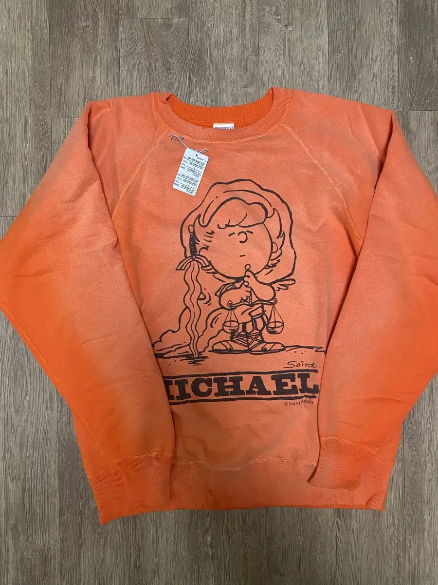 [L] St. Michael's Sweatshirt Man to Man Snoopy