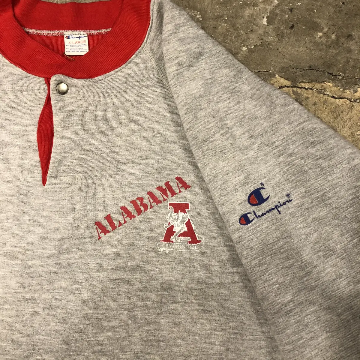 80s Champion Two-tone sweatshirt