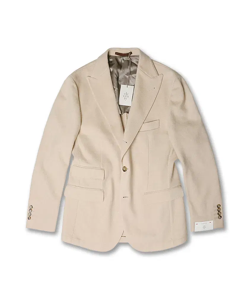 Eleventy [Eleventy] Camel Hair Luxury Classic Casual Jacket