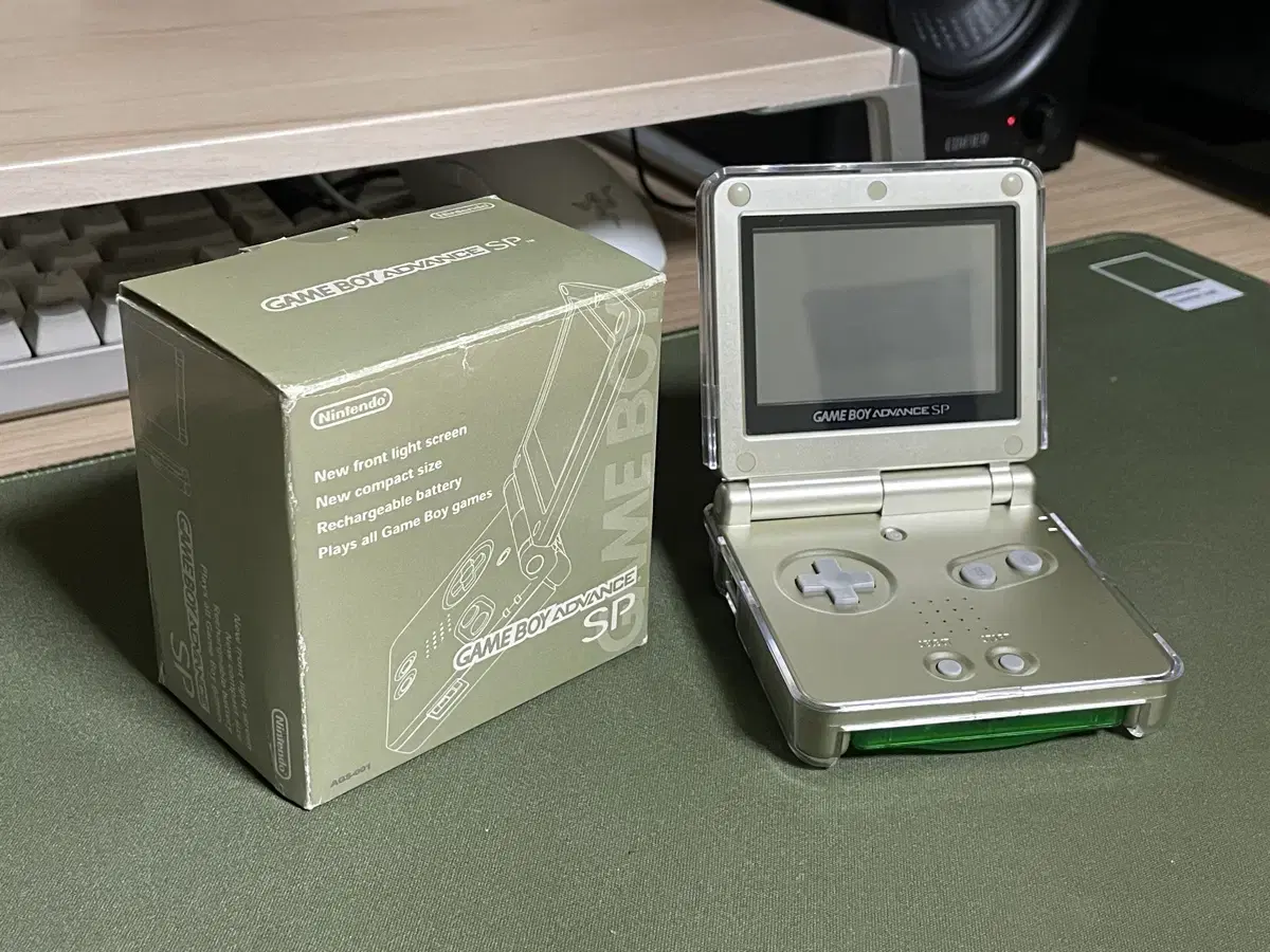 GBA SP 그레이 박스셋