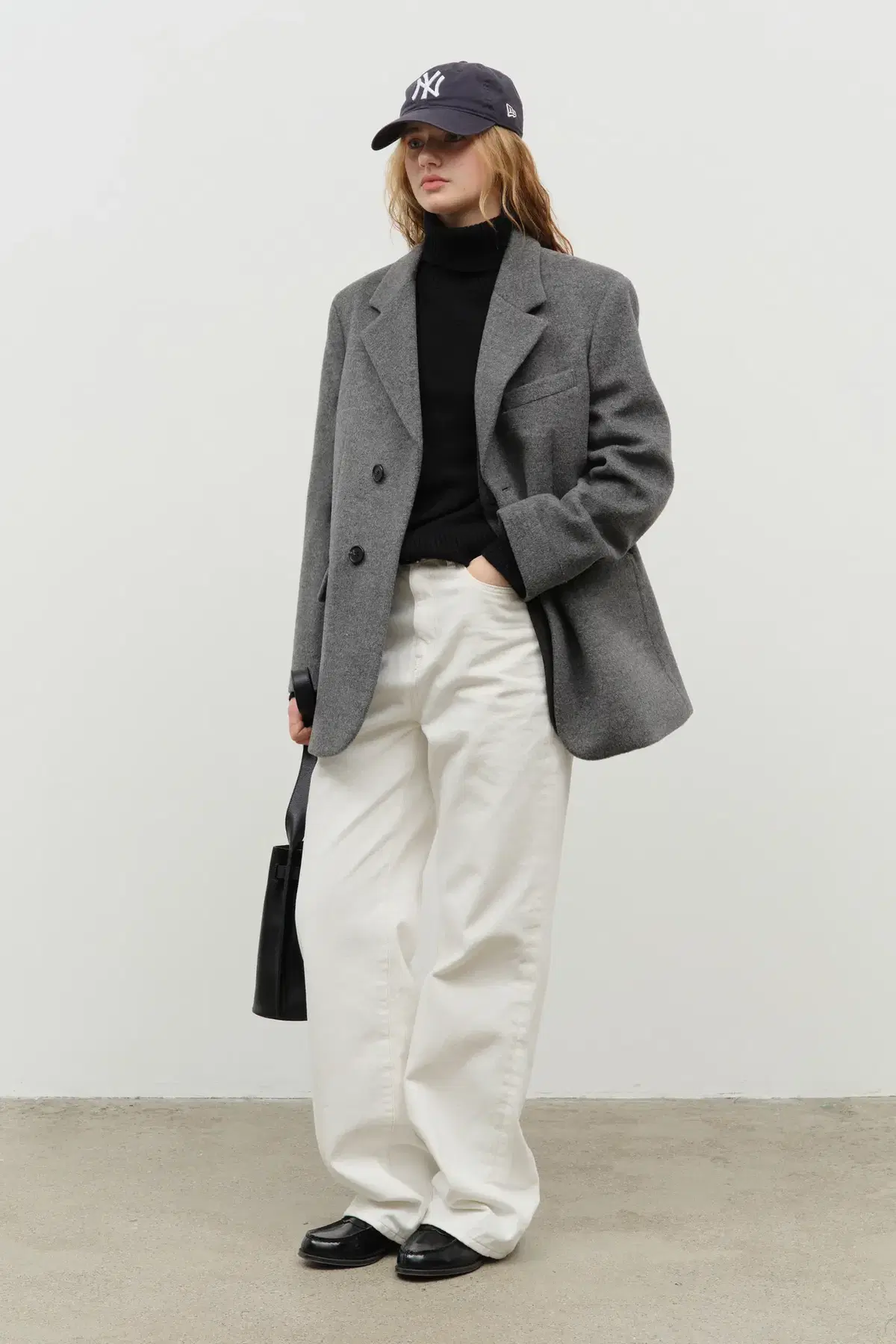 던스트  UNISEX LAYERED HEAVY WOOL BLAZER