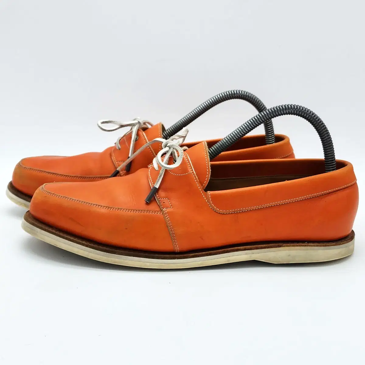 JOHN LOBB 존롭 ARIMA 오렌지 덱 슈즈 (7 1/2)