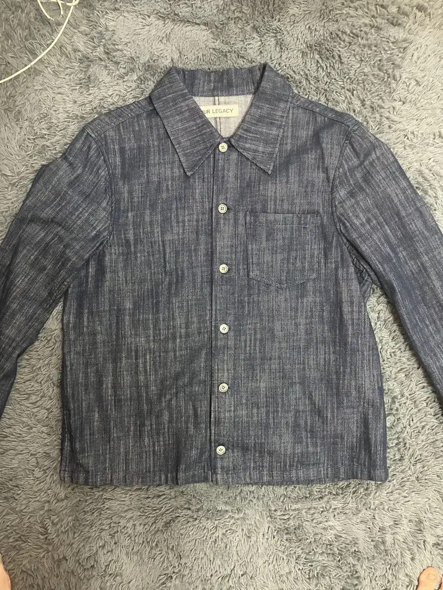 Haregashi Reverse DenimShirtJacket