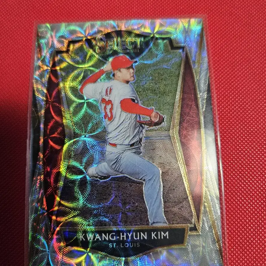 김광현 2021 Panini Select Scope Prizm 카드