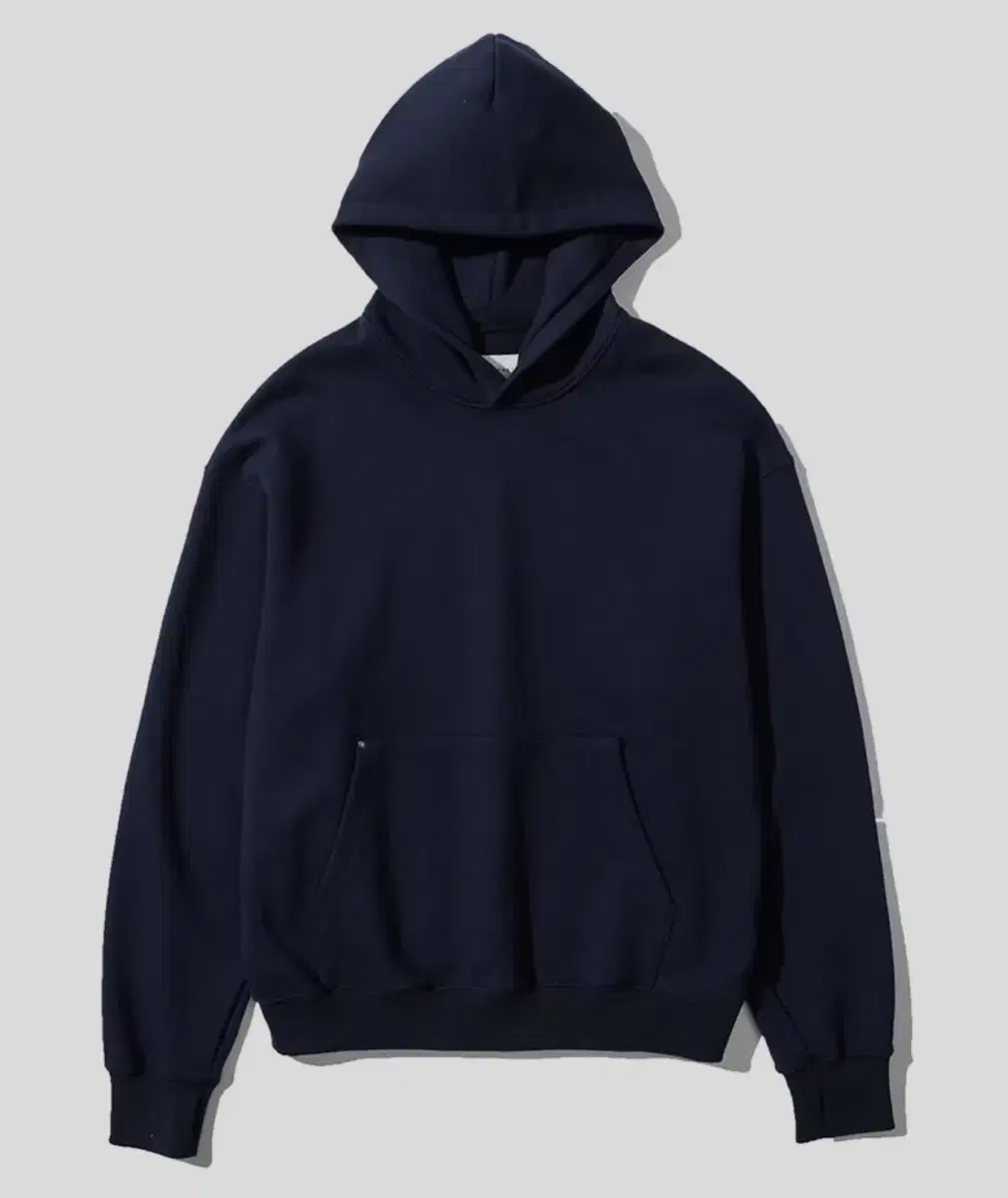 Intemporo Mood Harvey Cotton Thumbhole Hoodie - Navy