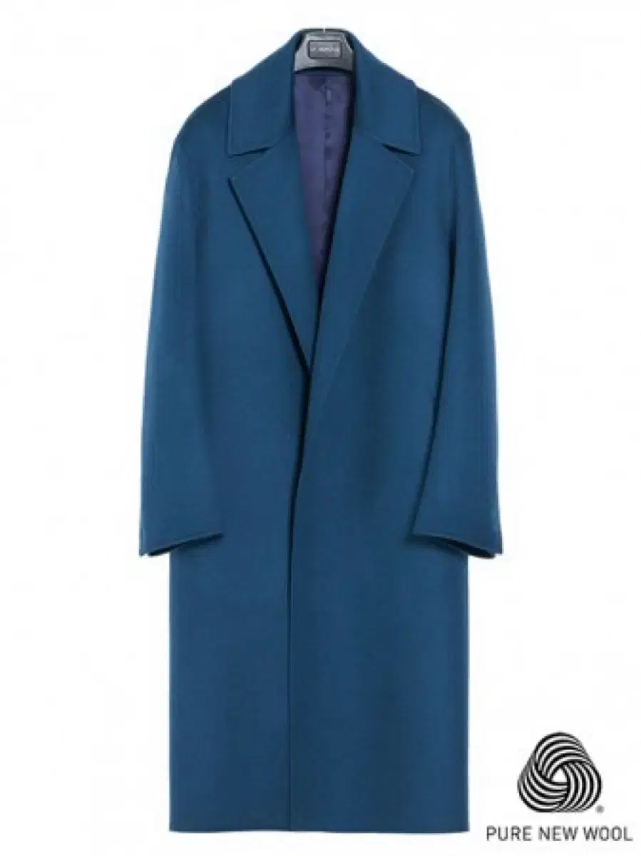 Mamagari belted robe handmade coat aqua size 44 for sale