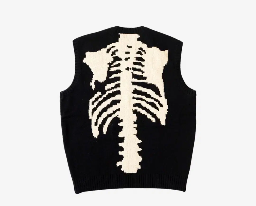 Capital 5G Wool Bone Vest Black Size 5