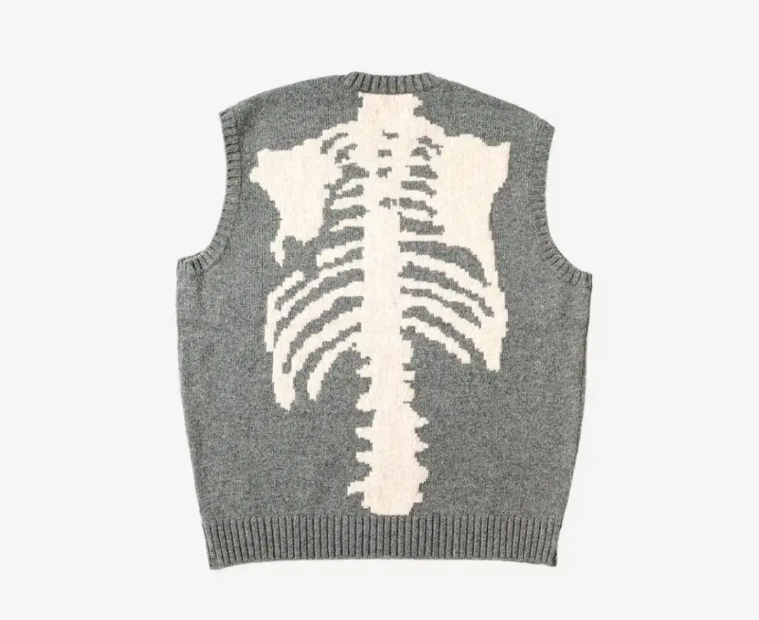 New)Capital 5G Wool Bone Vest Grey Size 5