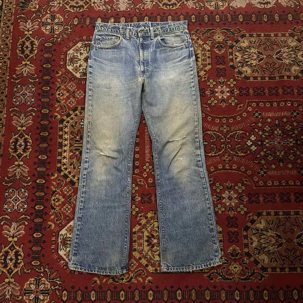 80s USA Vintage Levi's 517 Bootcut Denim Pants Flared