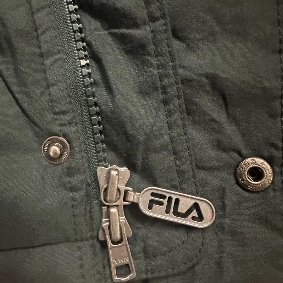 FILA ITALIA dark green quilting jacket