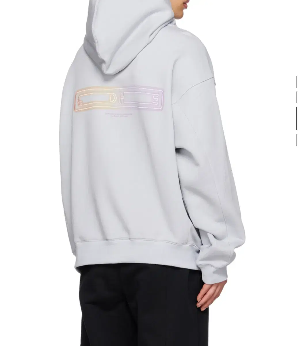 (New 46) Solid Homme Gradient Hoodie