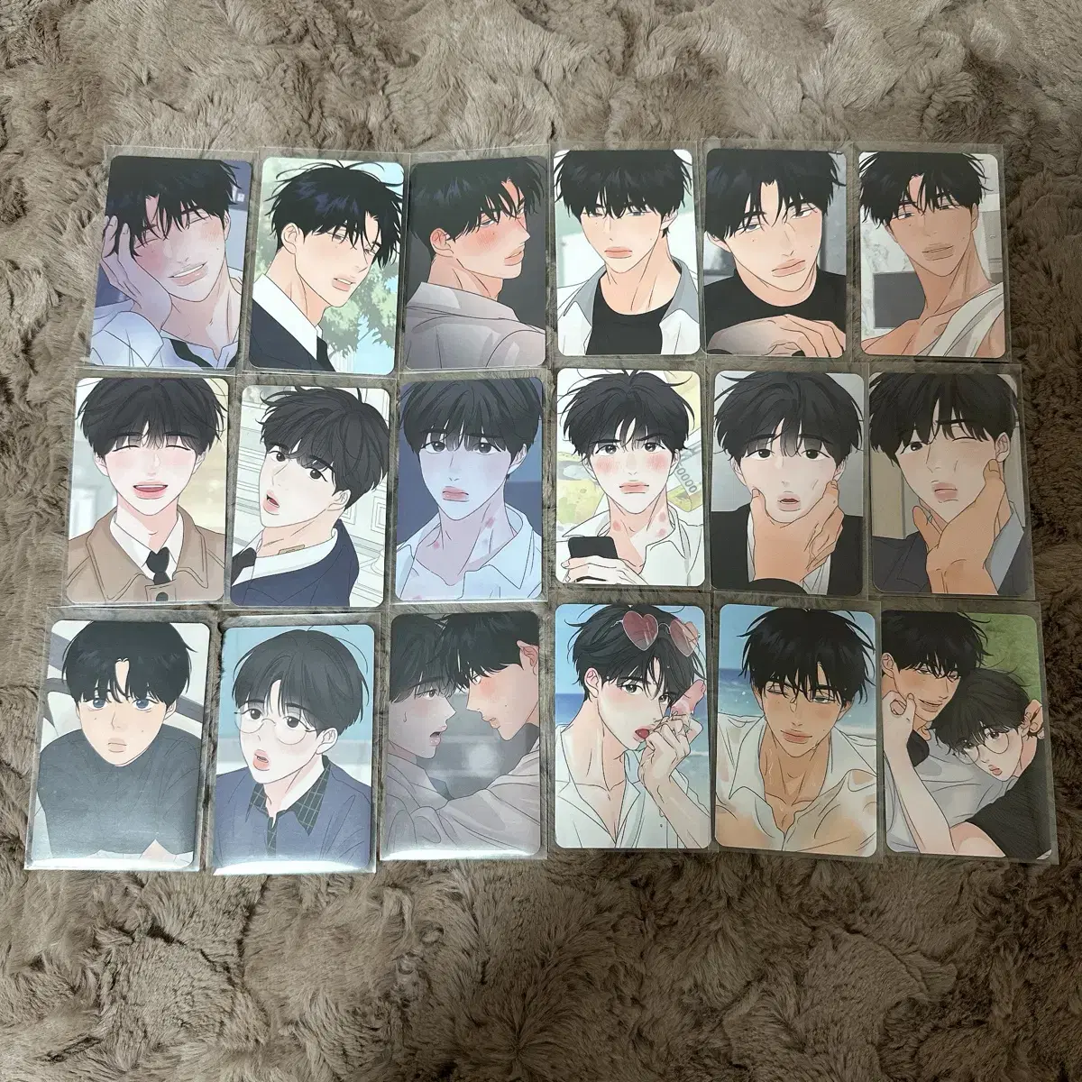 Reimagine Collection Photocards Scented Boundaries photocard full set