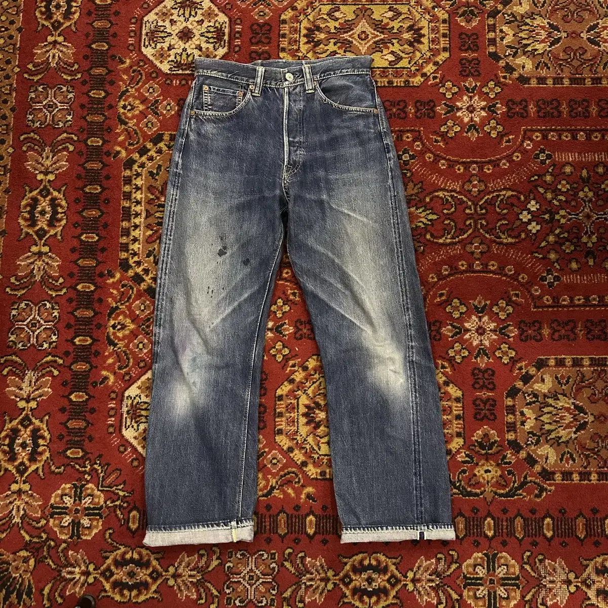 90s warehouse selvedge denim pants