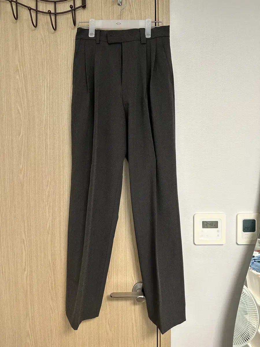 Zuu Homme Tuplitz Wide Slacks Charcoal (S)