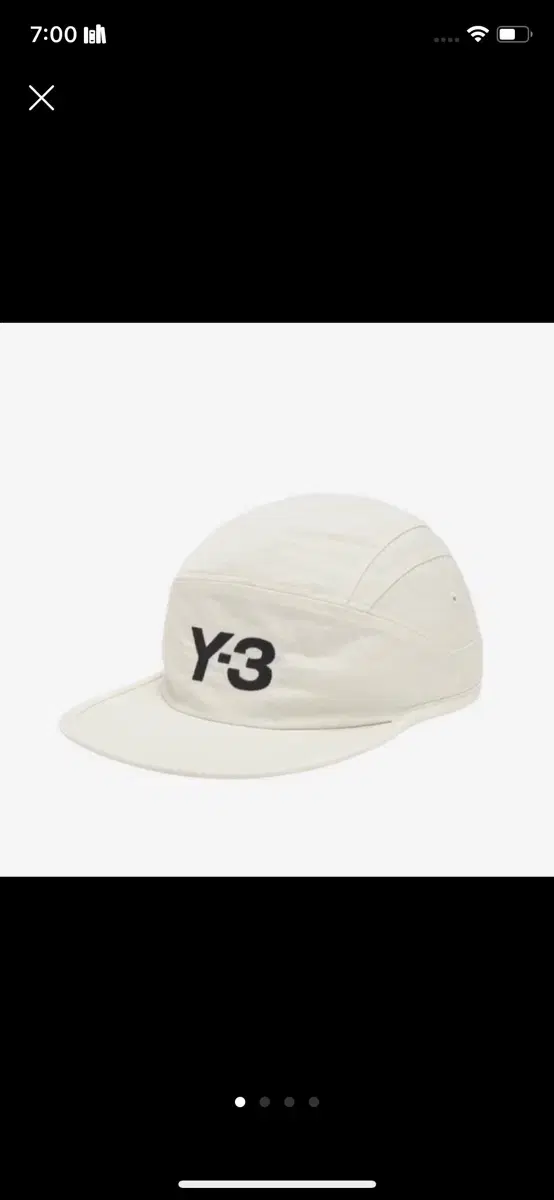 Y-3 러닝 볼캡 H62978