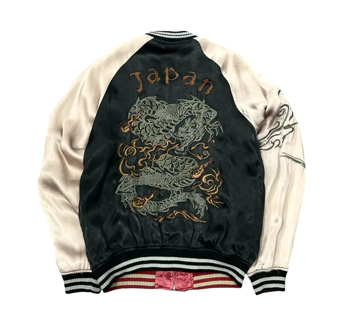 Avi Rex Reversible Dragon Embroidered Skazan Jacket