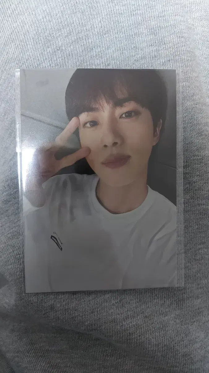 BTS Seokjin JIN pop up pre-order benefit photocard + stickers