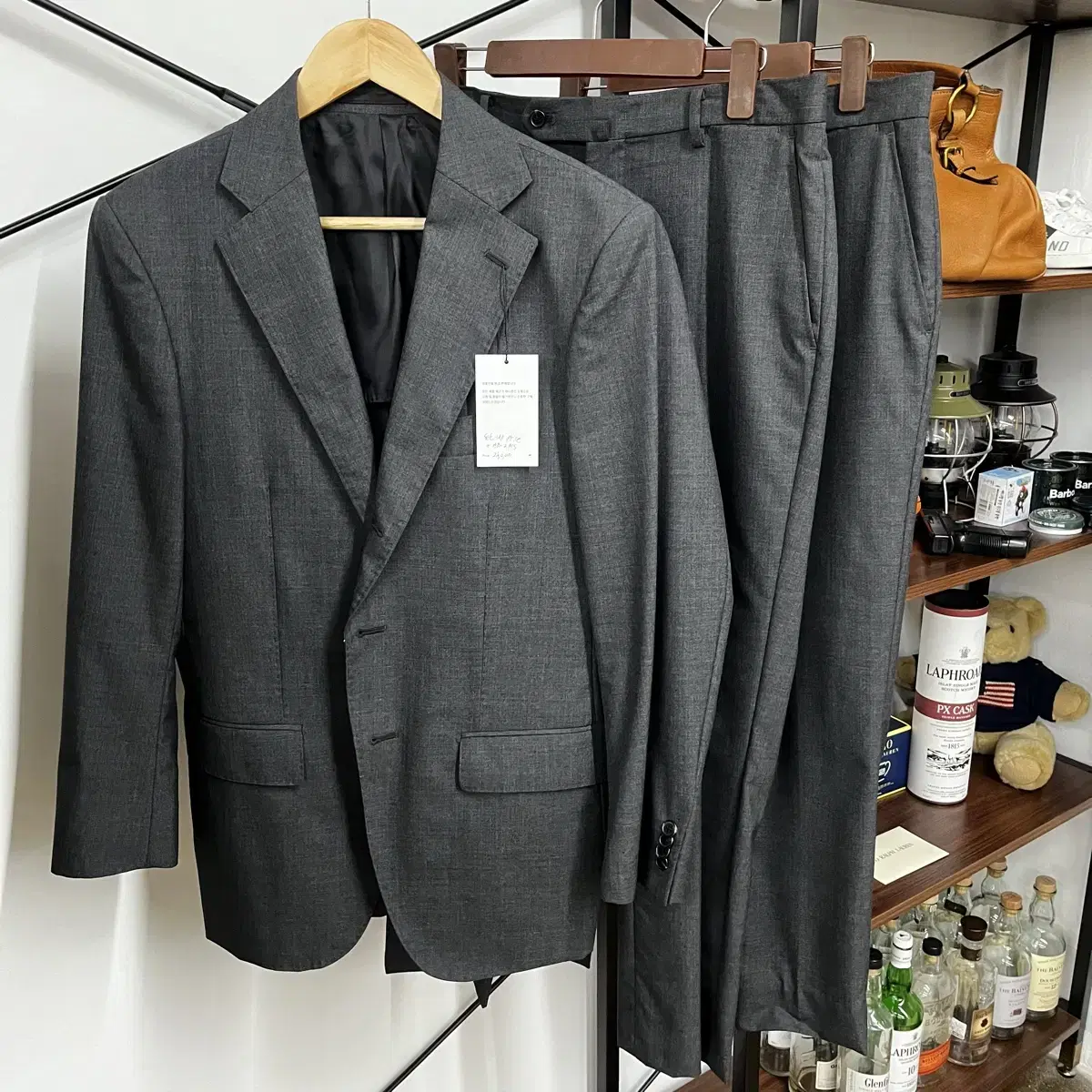 Man-on-the-Boon Cannonico grey suitSet-up trousers2 46/48