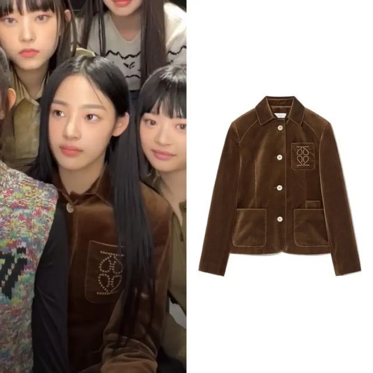 kijun velvet jacket