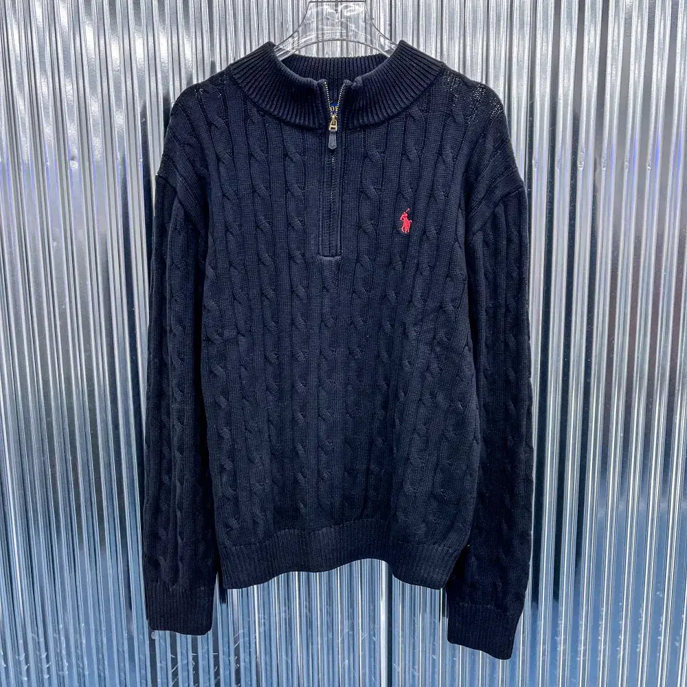 [New] Polo Cable Vahn Zip-up Knit (Domestic L) CE736